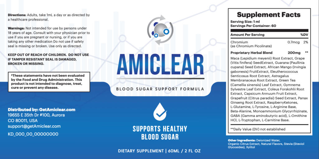Amiclear-Ingredients